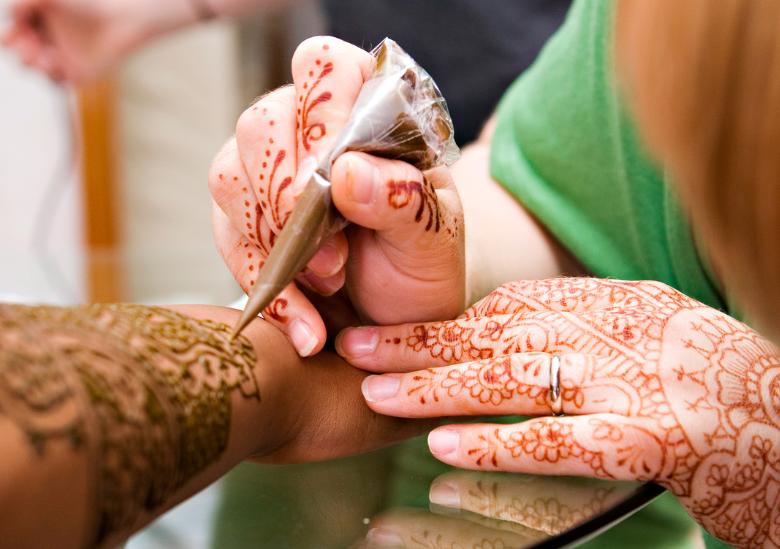 Mehandi and henna artists